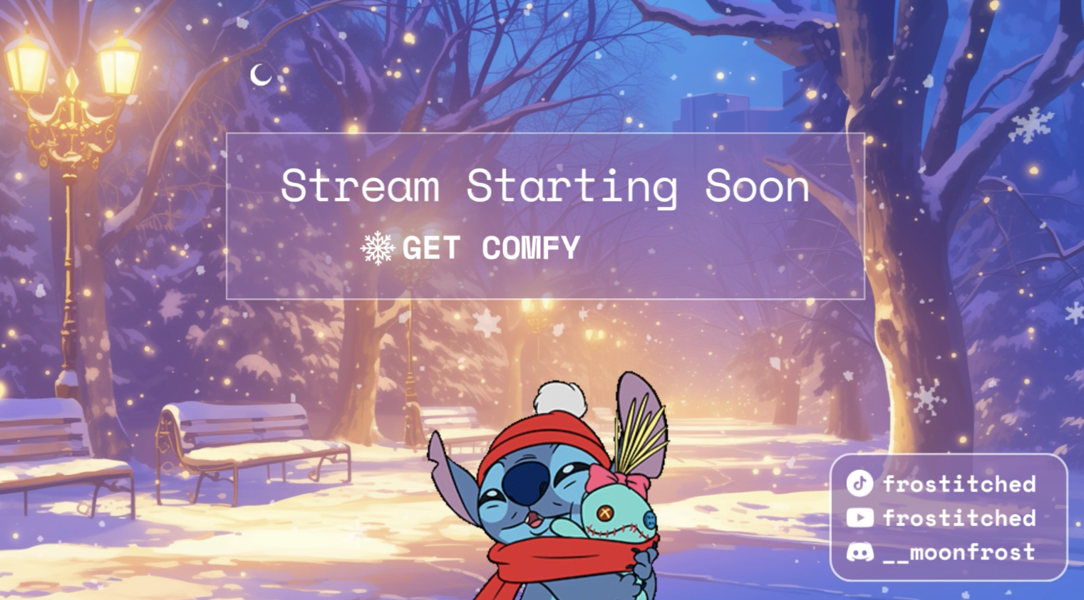 starting screen